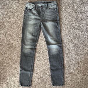 Black Orchid Women’s Washed Grey Skinny Jeans